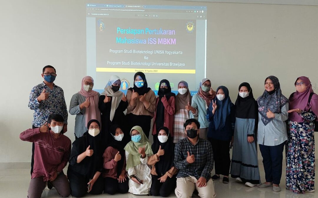 Raih Hibah ISS MBKM, Program Studi Bioteknologi UNISA Yogyakarta Berangkatkan 15 Mahasiswa ke Universitas Brawijaya Malang